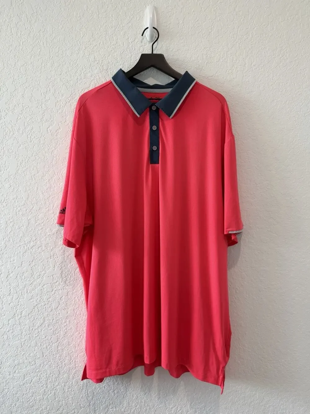Adidas Climacool Hot Pink Lightweight Men’s Size 3xl Polo